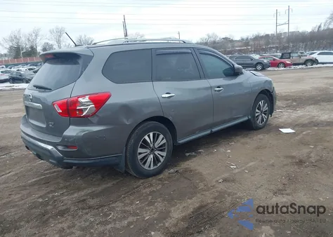 2017 Nissan Pathfinder Sl из США, поврежденный, VIN 5N1DR2MM9HC698744